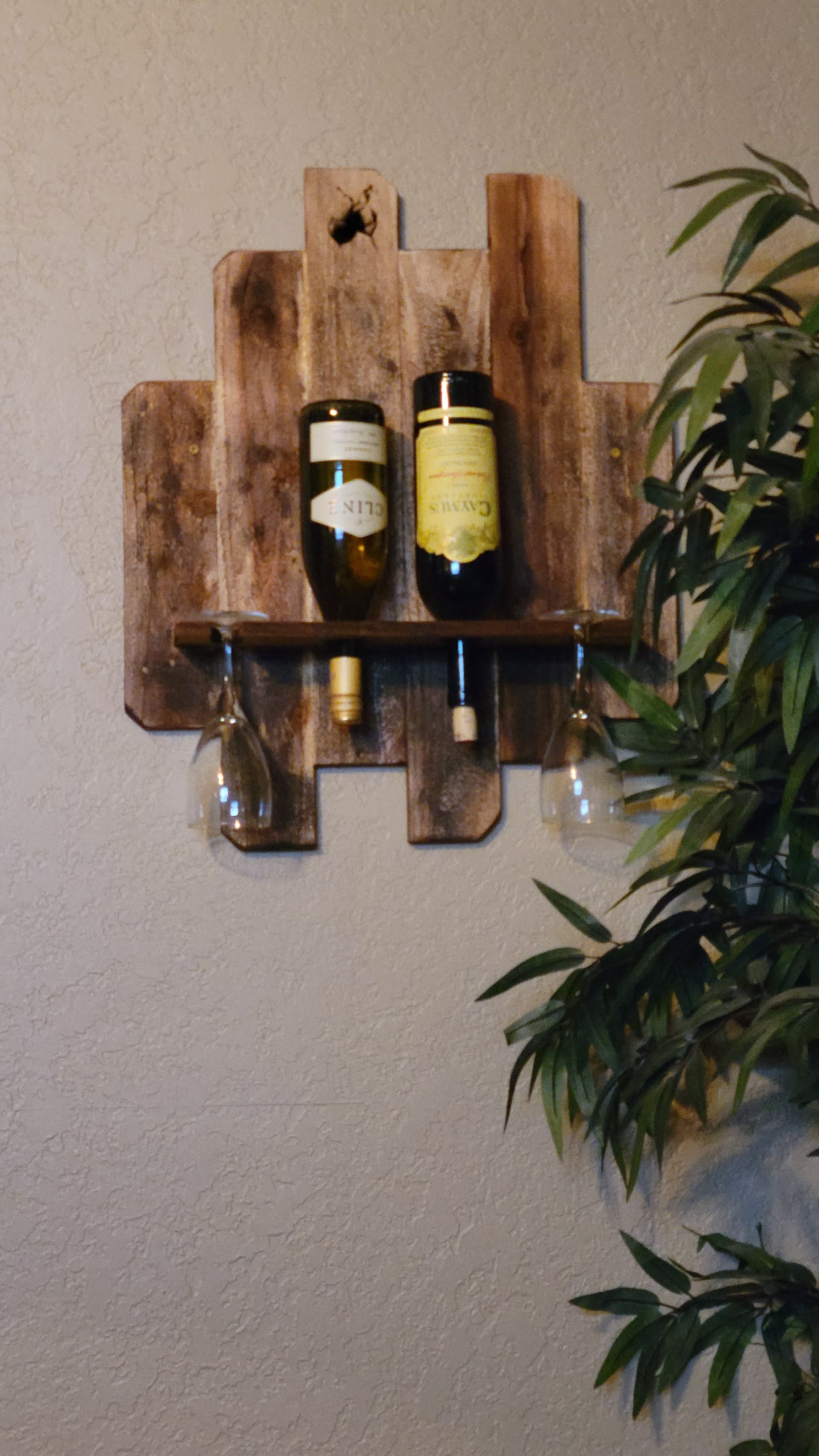 Double Bottle Wine Rack