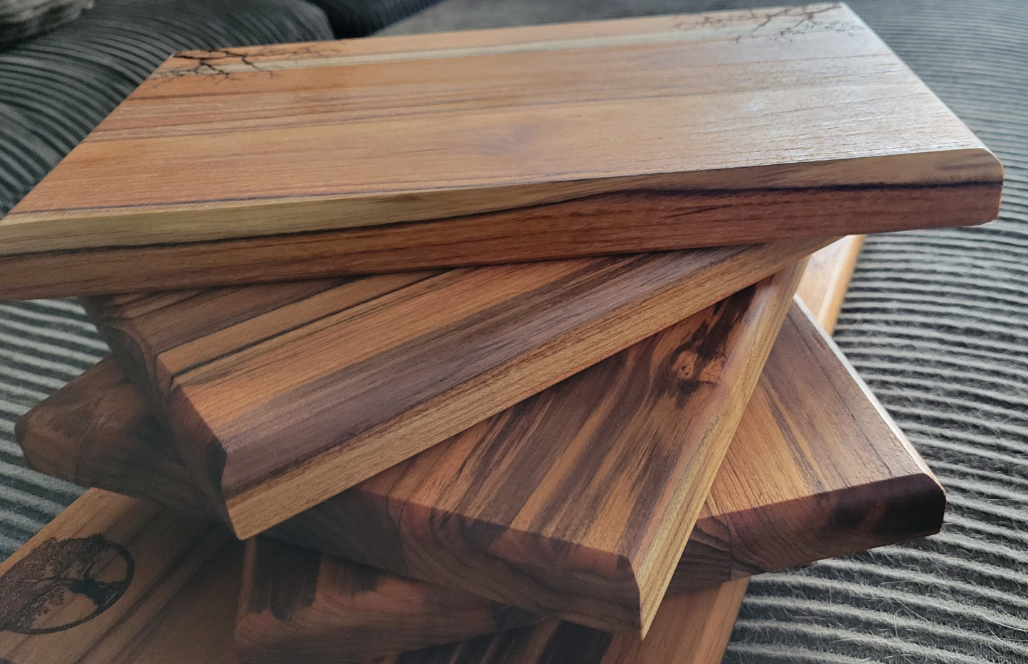 Teak Cutting Board    5 boards