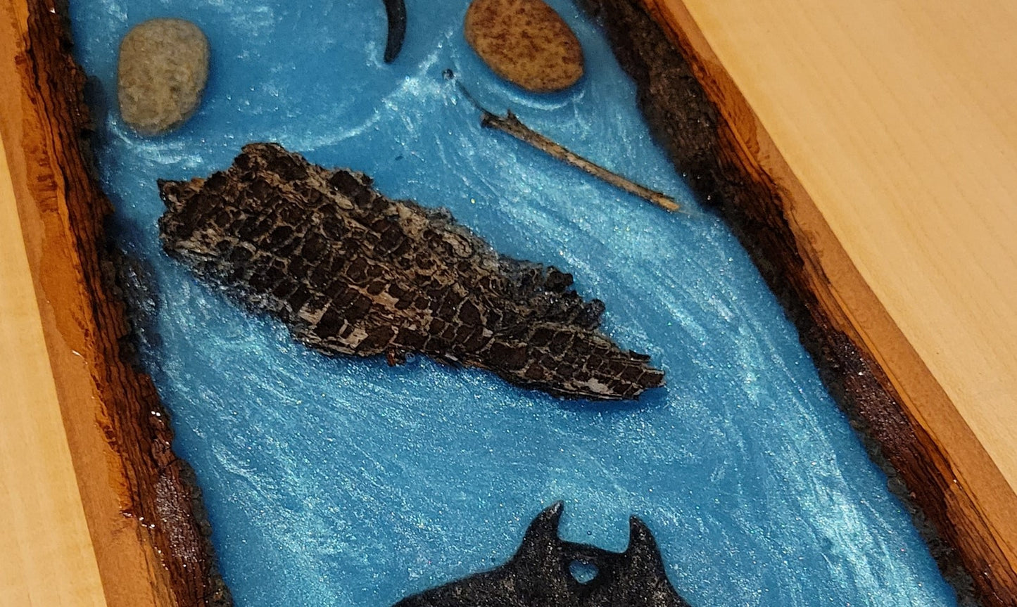 Basswood 16x12 Ocean scene