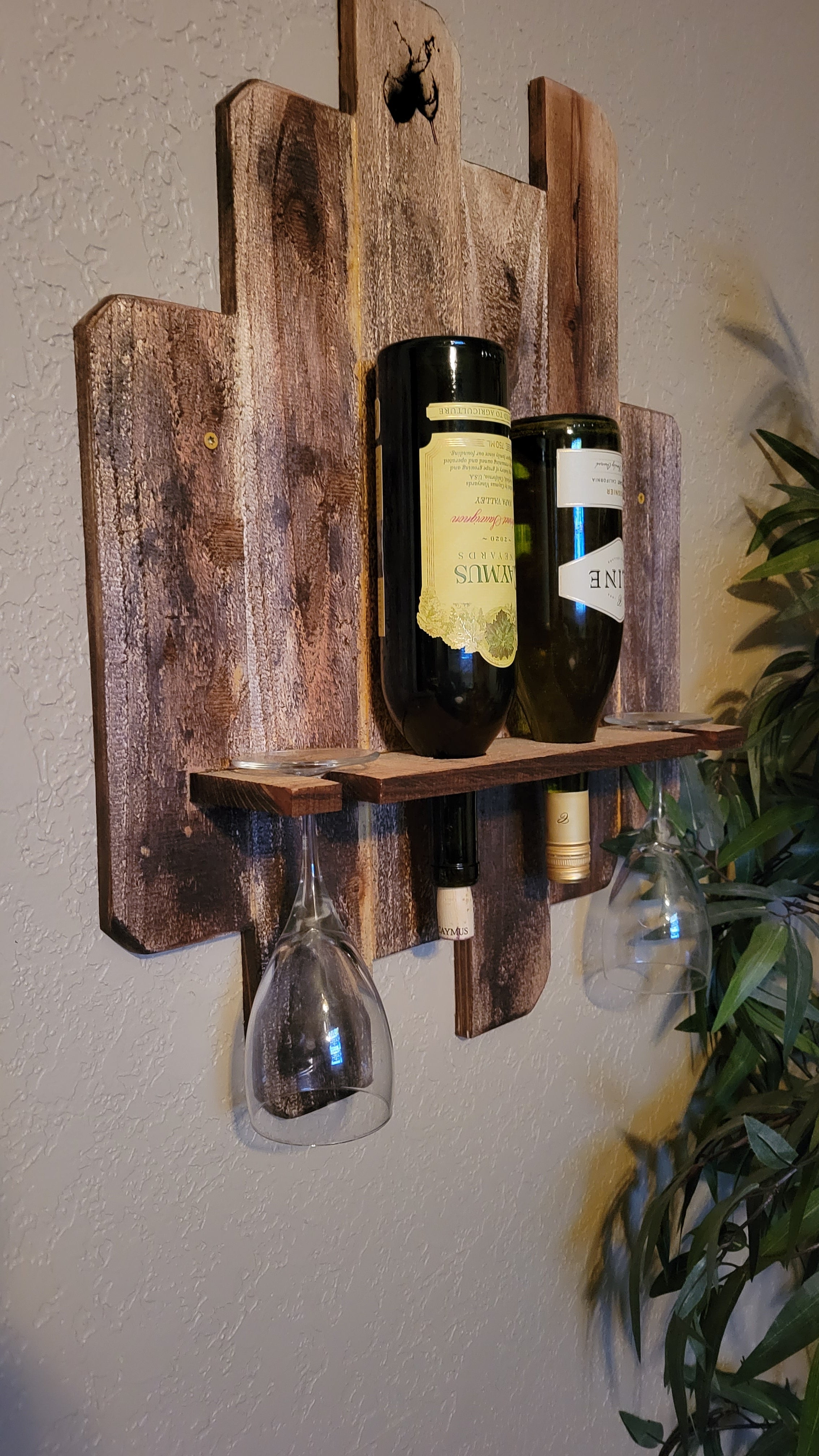 Magic Wine outlet Bottle Holder - Folding Double Bottle Rack