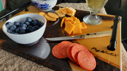 Basswood Epoxy Charcuterie Board