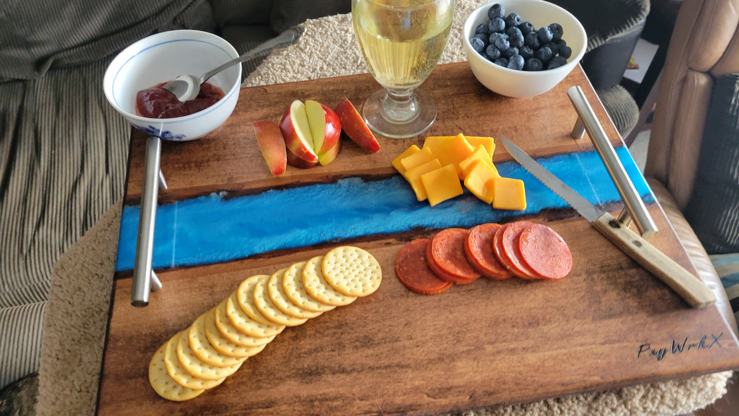 Basswood Epoxy Charcuterie Board