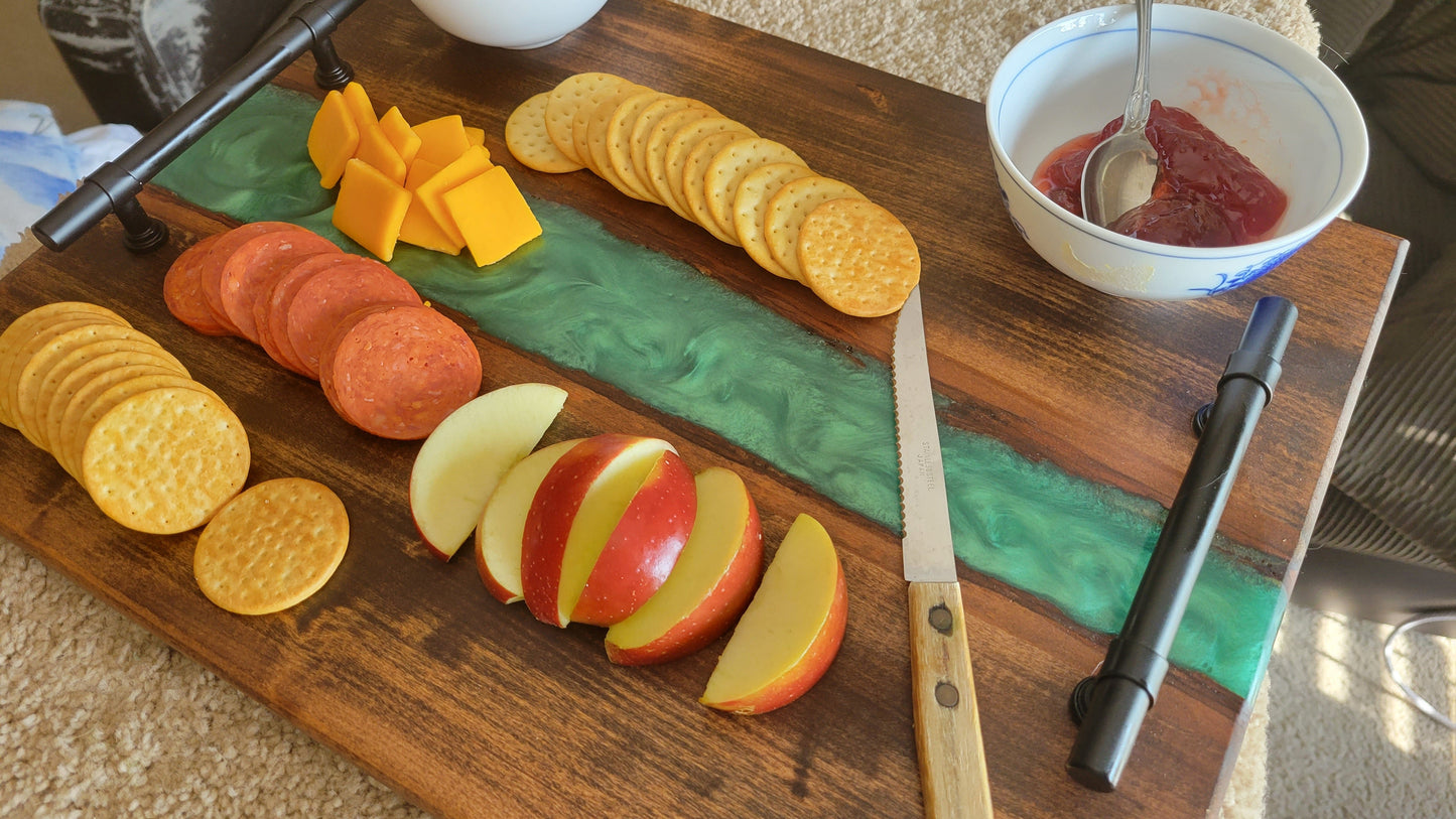 Basswood Epoxy Charcuterie Board