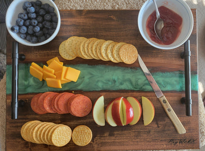 Basswood Epoxy Charcuterie Board